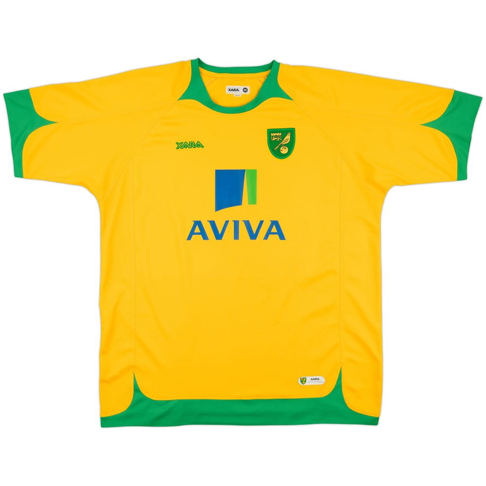 2008-10 Norwich Home Shirt - 9/10 - (XL)