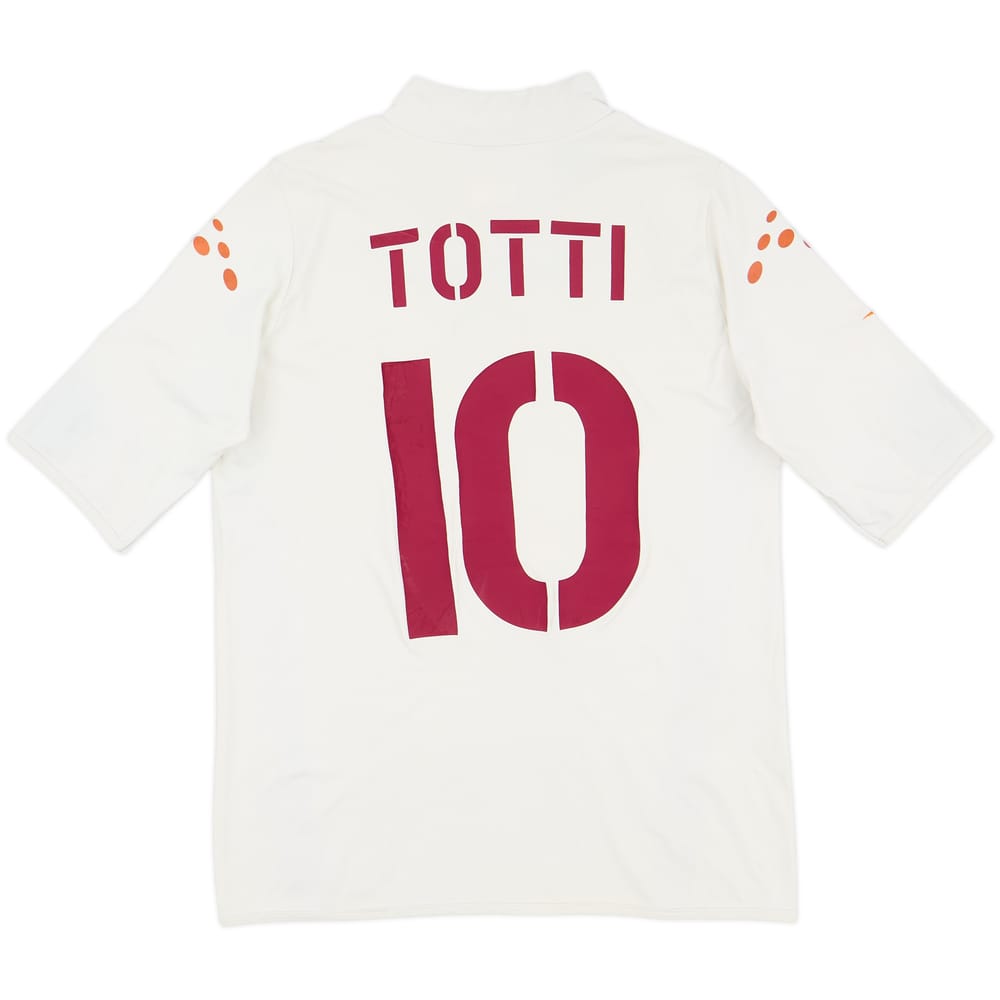 2003-04 Roma Away Shirt Totti #10 - 4/10 - (S)