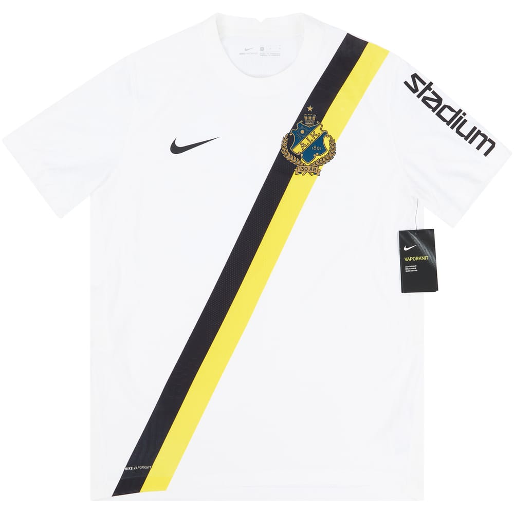 2021 AIK Stockholm Player Issue Vaporknit Away Shirt - NEW