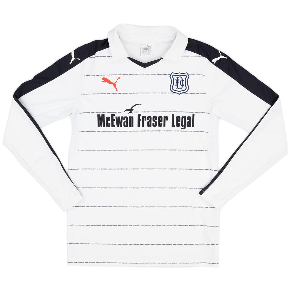 2016-17 Dundee Away L/S Shirt - 9/10 - (S)