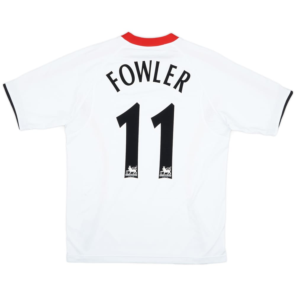 2005-06 Liverpool Away Shirt Fowler #11 - 9/10 - (M)