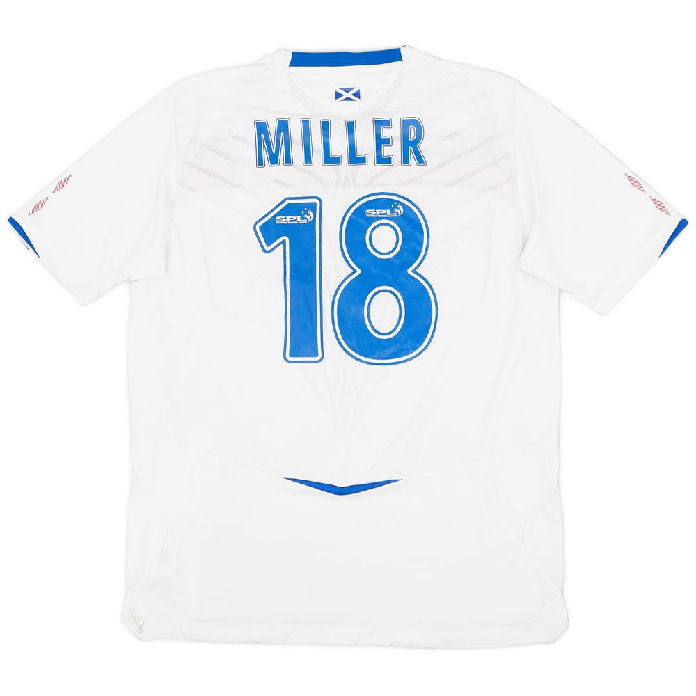 2008-09 Rangers Away Shirt Miller #18 - 9/10 - (XL)
