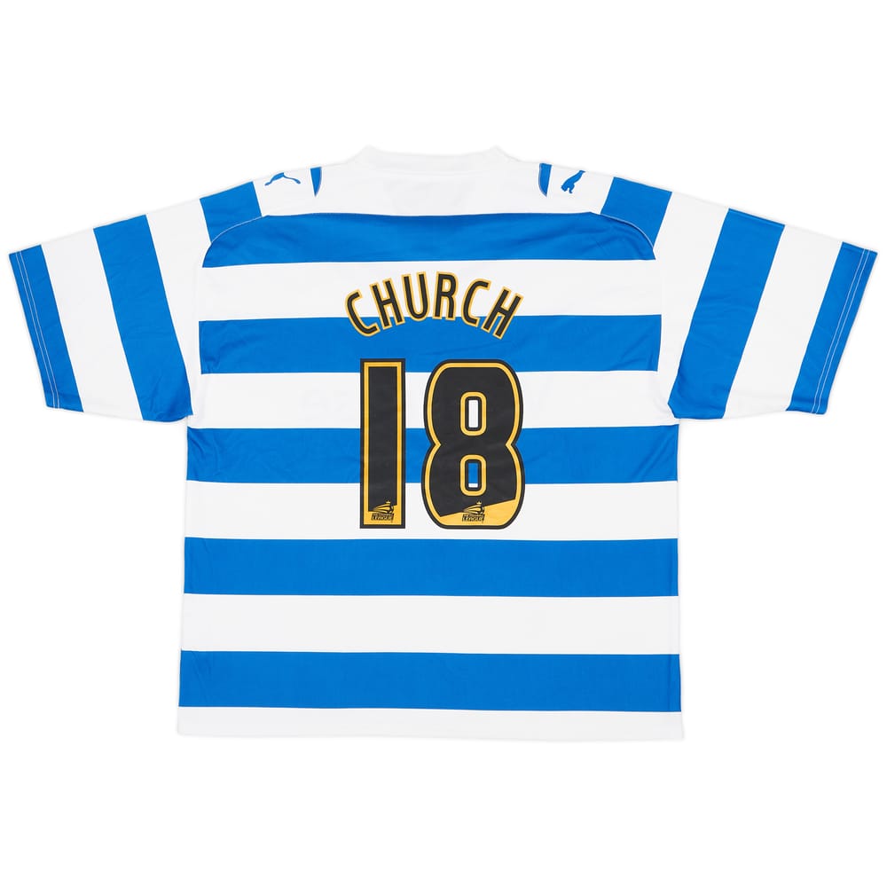 2009-10 Reading Home Shirt Church #18 - 9/10 - (XXL)