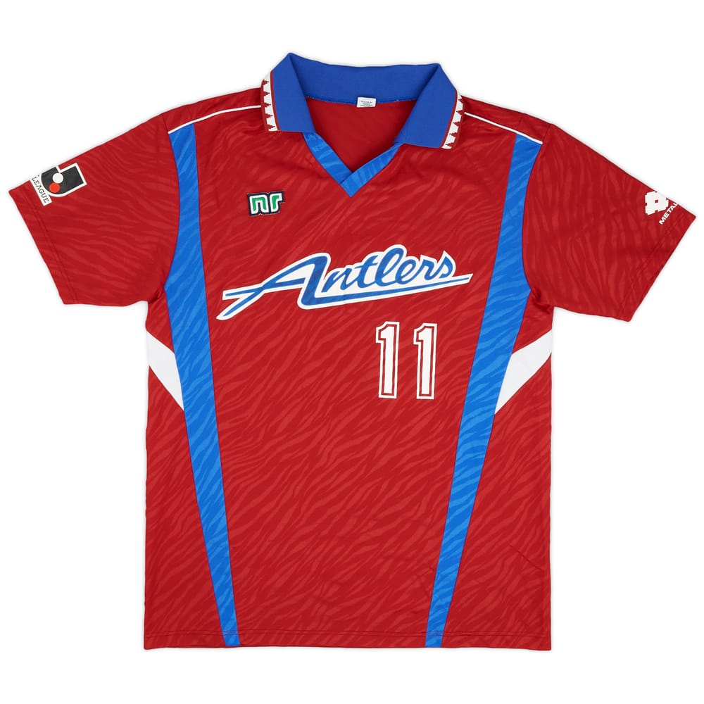 1992 Kashima Antlers Home Shirt #11 - 9/10 - (L)