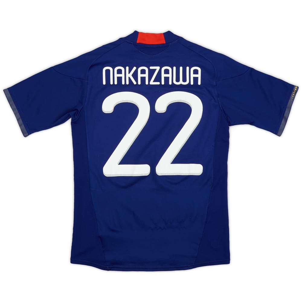 2010-12 Japan Home Shirt Nakazawa #22 - 9/10 - (S)
