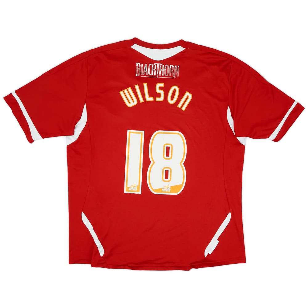 2011-12 Bristol City Home Shirt Wilson #18 - 5/10 - (XXL)