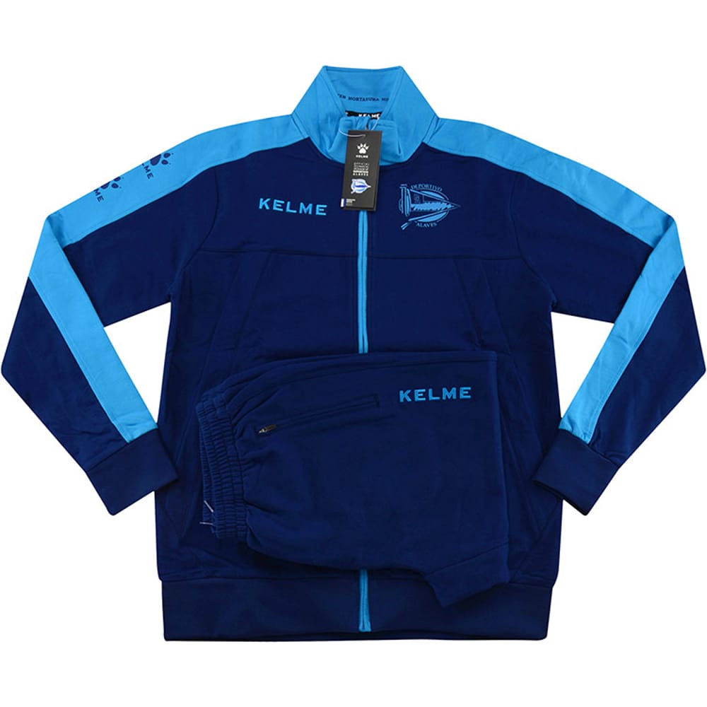 2017-18 Alaves Kelme Training Tracksuit (S)