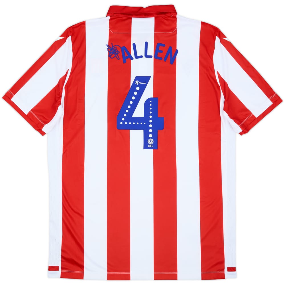 2019-20 Stoke City Home Shirt Allen #4 - 10/10 - (3XL)
