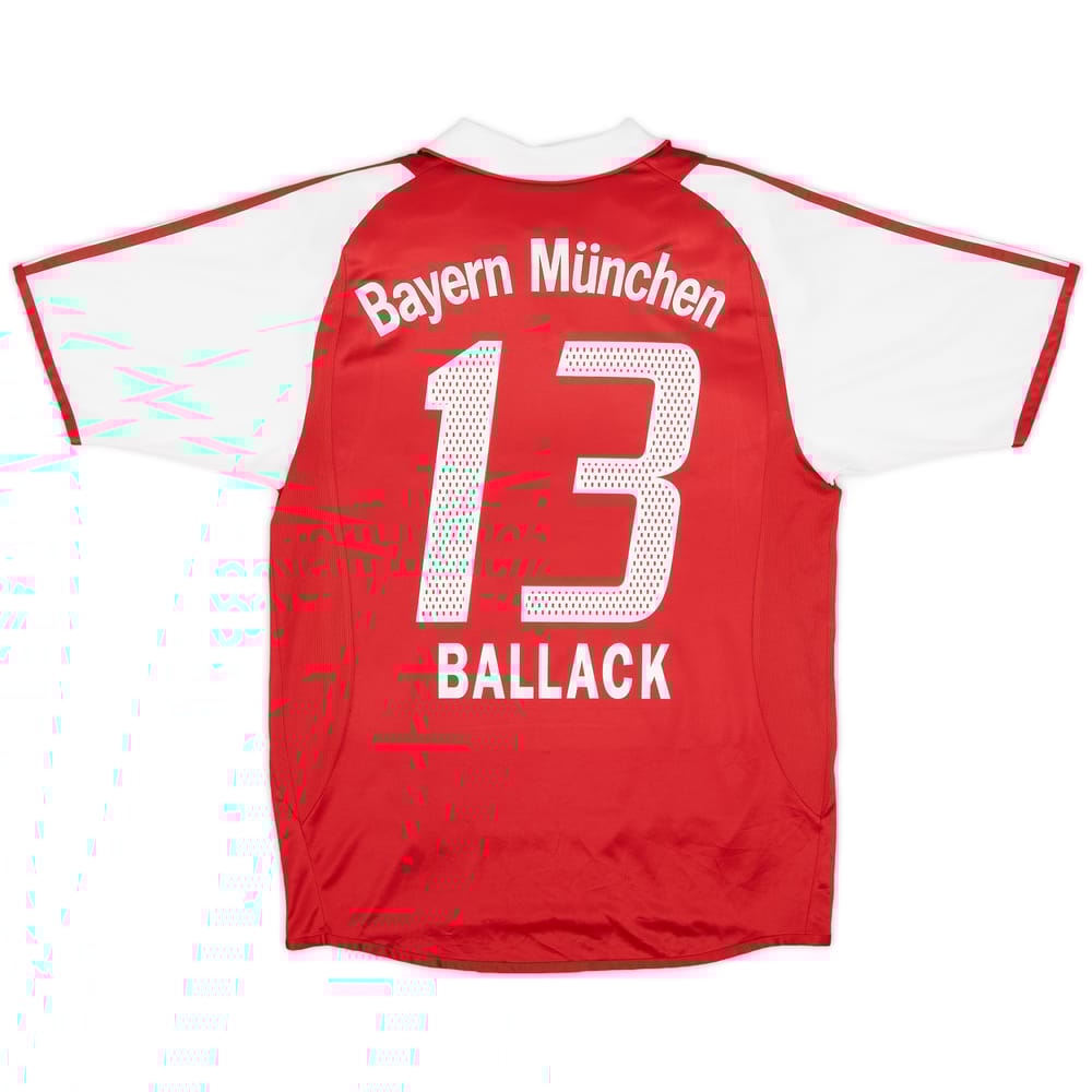 2003-04 Bayern Munich Player Issue Home Shirt Ballack #13 - 6/10 - (S)