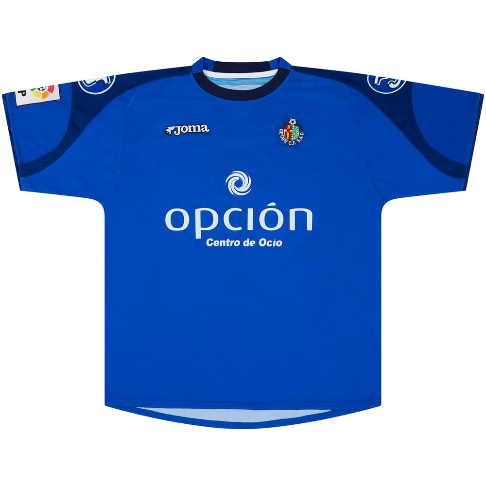 2004-05 Getafe Match Worn Home Shirt Riki #24 (v Valencia)