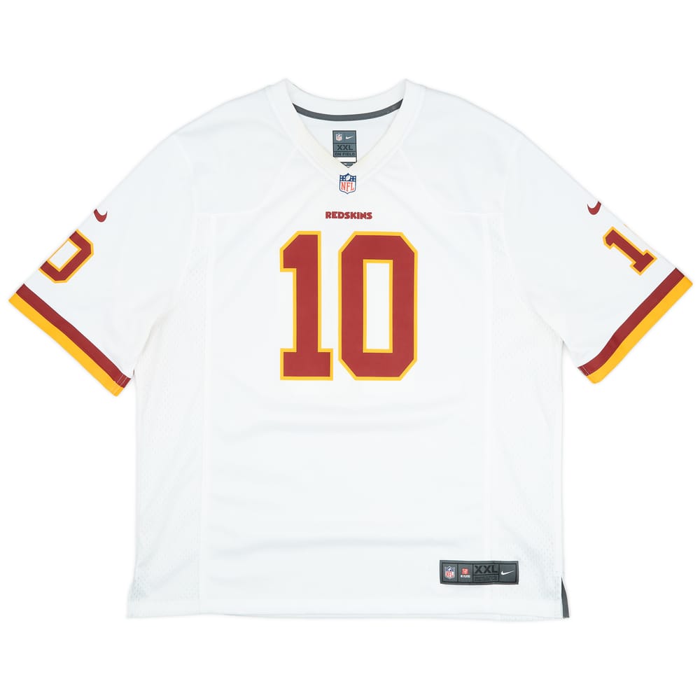 2012-15 Washington Redskins Griffin III #10 Nike Game Away Jersey (Good) XXL