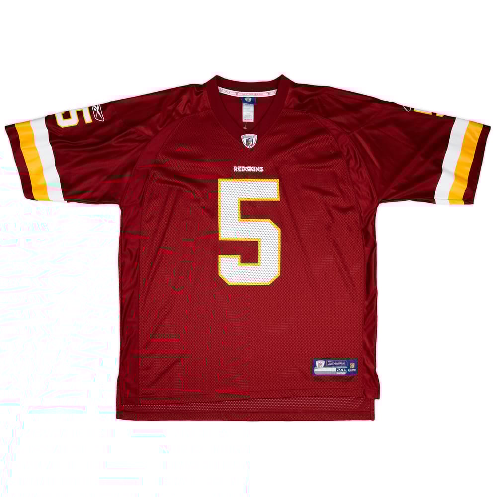 2010 Washington Redskins McNabb #5 Reebok On Field Home Jersey (Very Good) XXL