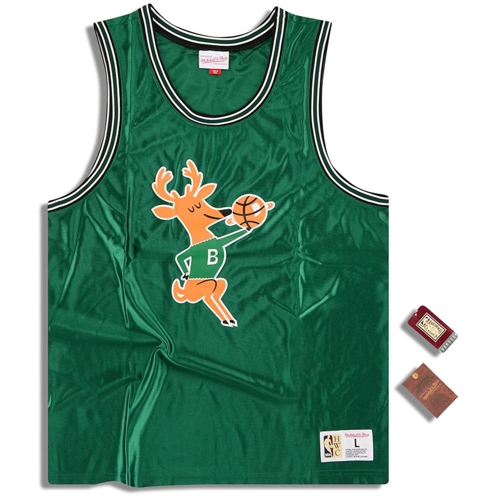 (Amazon) Mitchell & Ness Milwaukee Bucks Tank Jersey