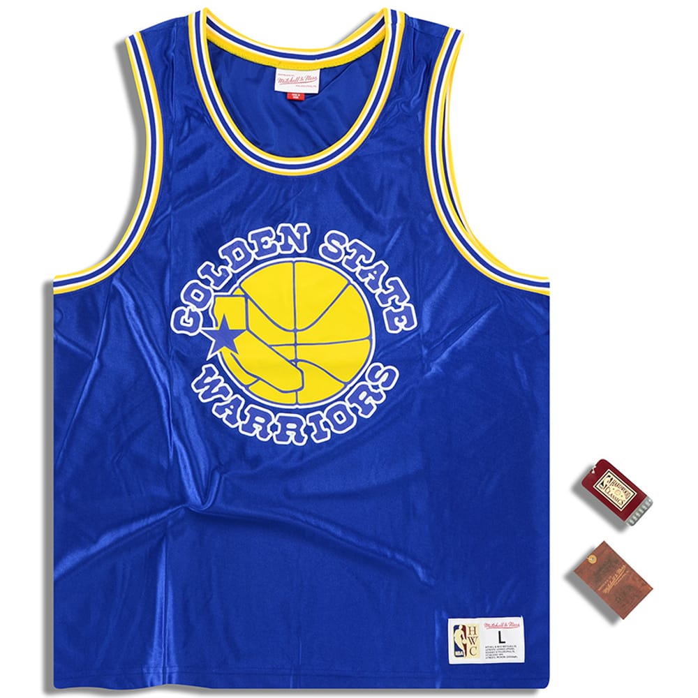 (Amazon) Mitchell & Ness Golden State Warriors Tank Jersey