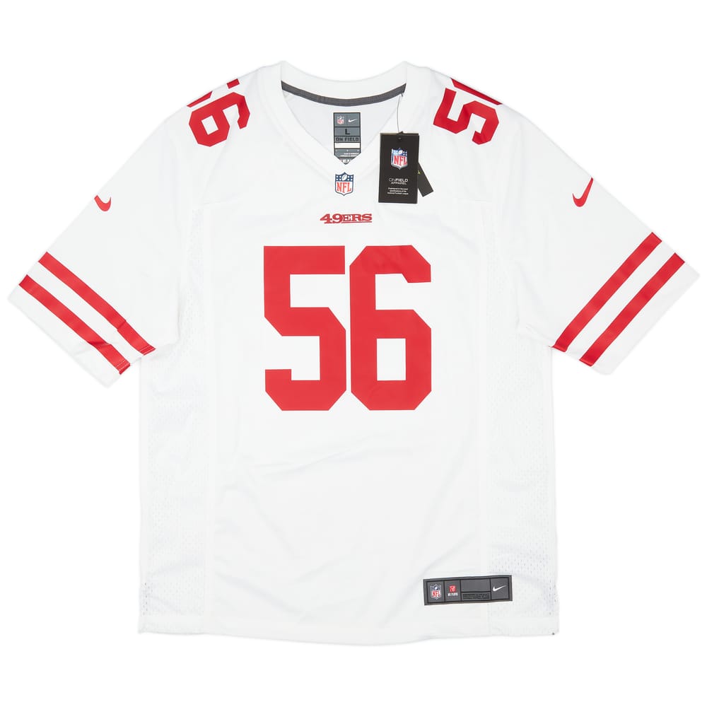 2019-20 San Francisco 49ers Alexander #56 Nike Game Away Jersey (L)