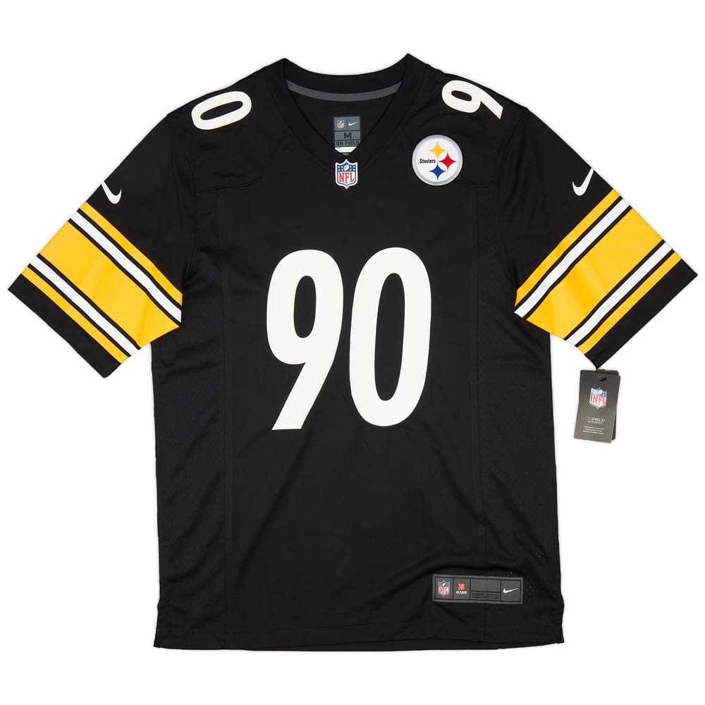 2018-23 Pittsburgh Steelers Watt #90 Nike Game Home Jersey (M)