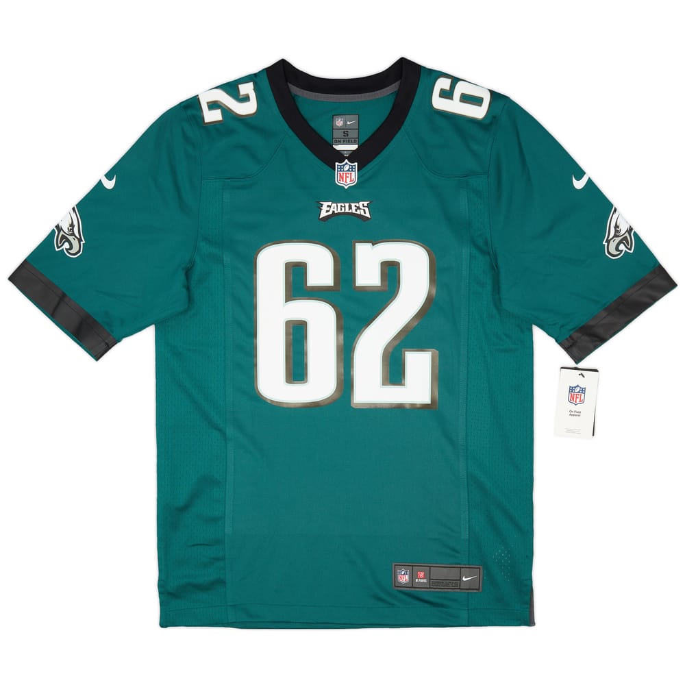 2012-23 Philadelphia Eagles Kelce #62 Nike Game Home Jersey (XL)