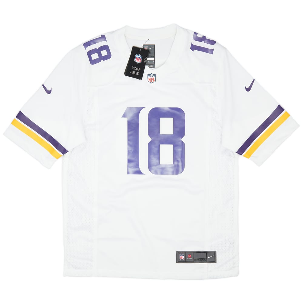 2020-23 Minnesota Vikings Jefferson #18 Nike Game Away Jersey (M)