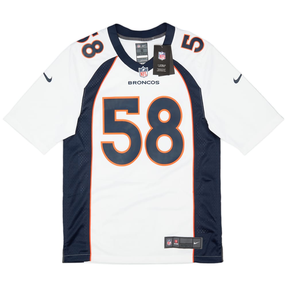2013-21 Denver Broncos Miller #58 Nike Game Away Jersey (S)