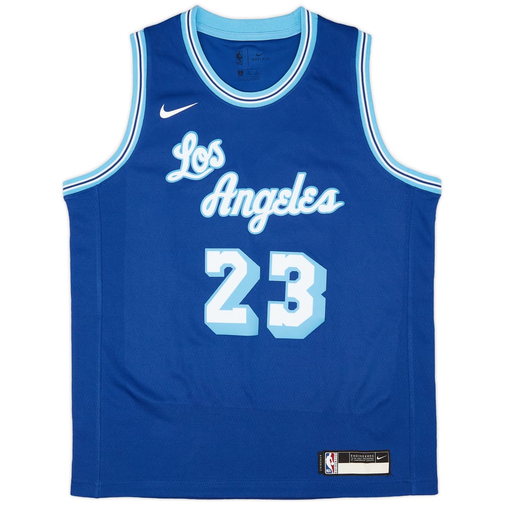 2020-21 LA Lakers James #23 Nike Swingman Classic Jersey (L.Kids)