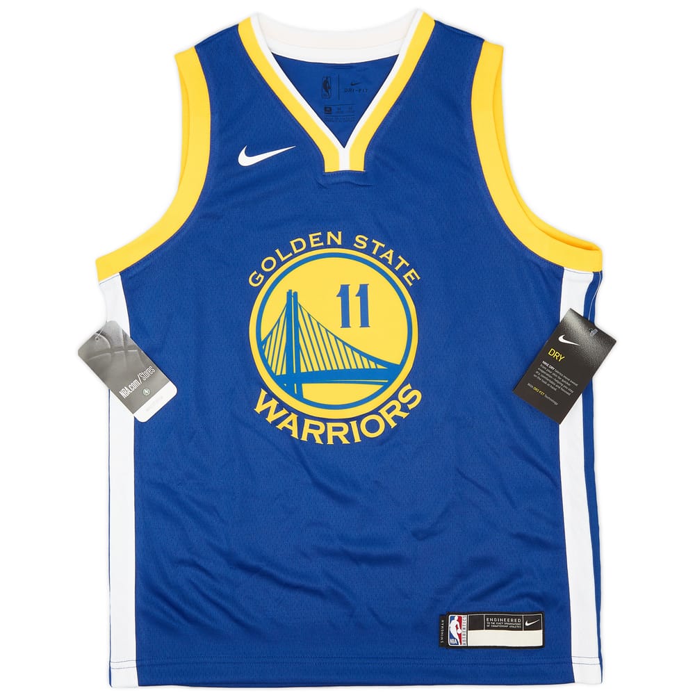 2017-24 Golden State Warriors Thompson #11 Nike Swingman Away Jersey (M.Kids)