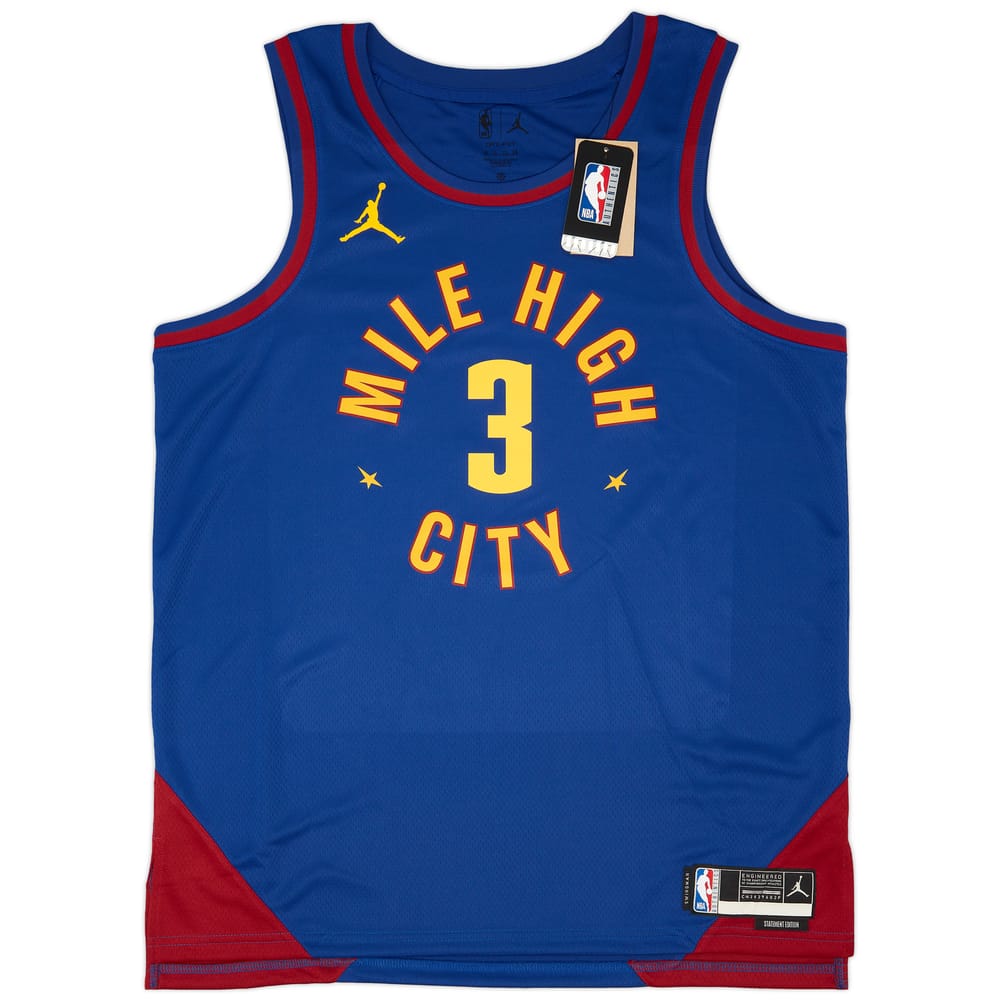 2022-23 Denver Nuggets Hyland #3 Jordan Swingman Alternate Jersey (XL)