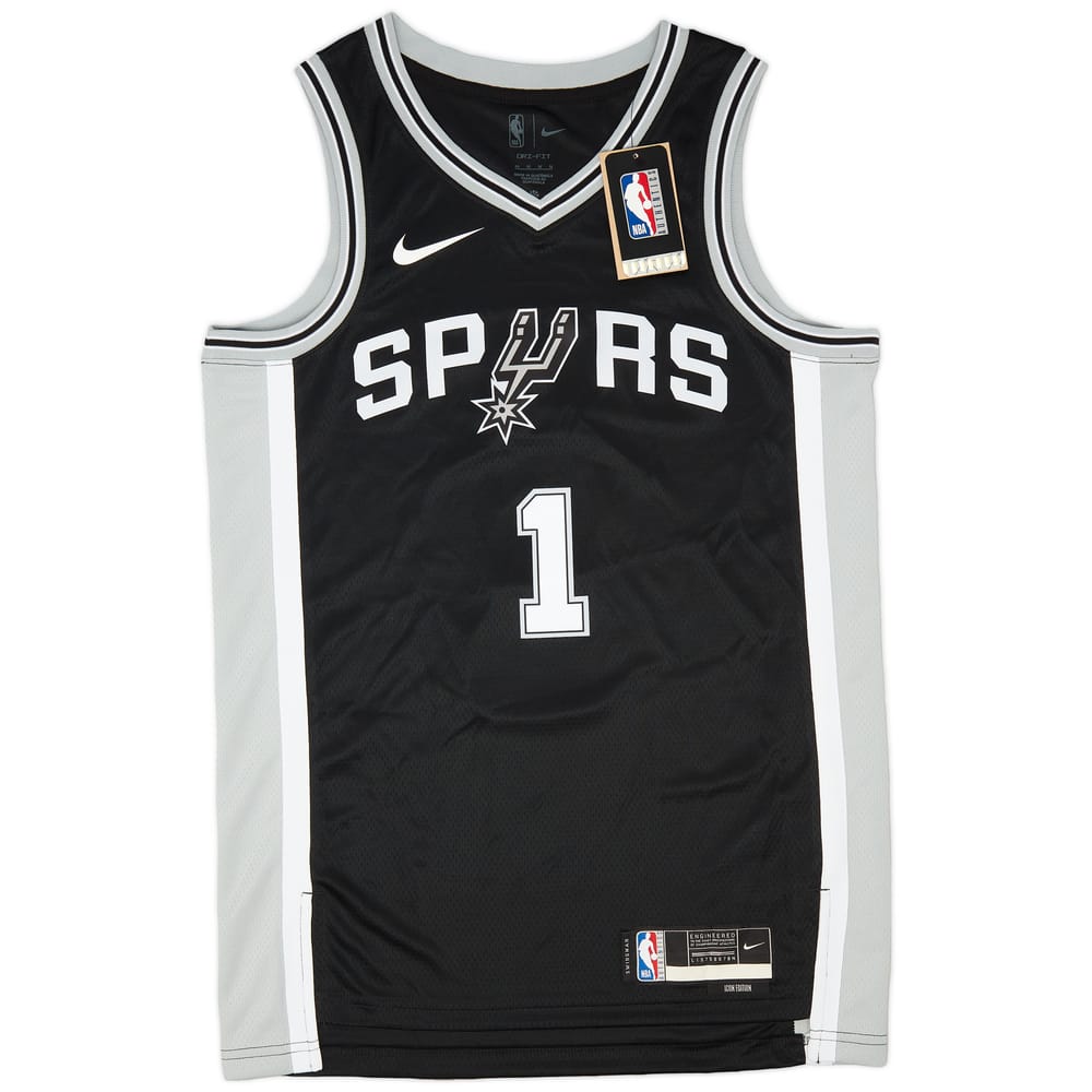 2023-24 San Antonio Spurs Wembanyama #1 Nike Swingman Away Jersey (M)