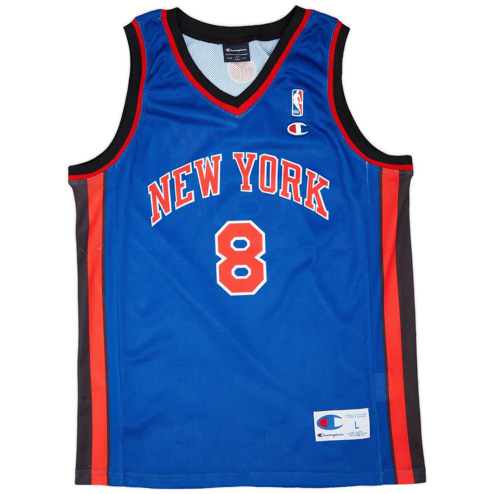 2008-10 New York Knicks Gallinari #8 Champion Away Jersey (Excellent) L