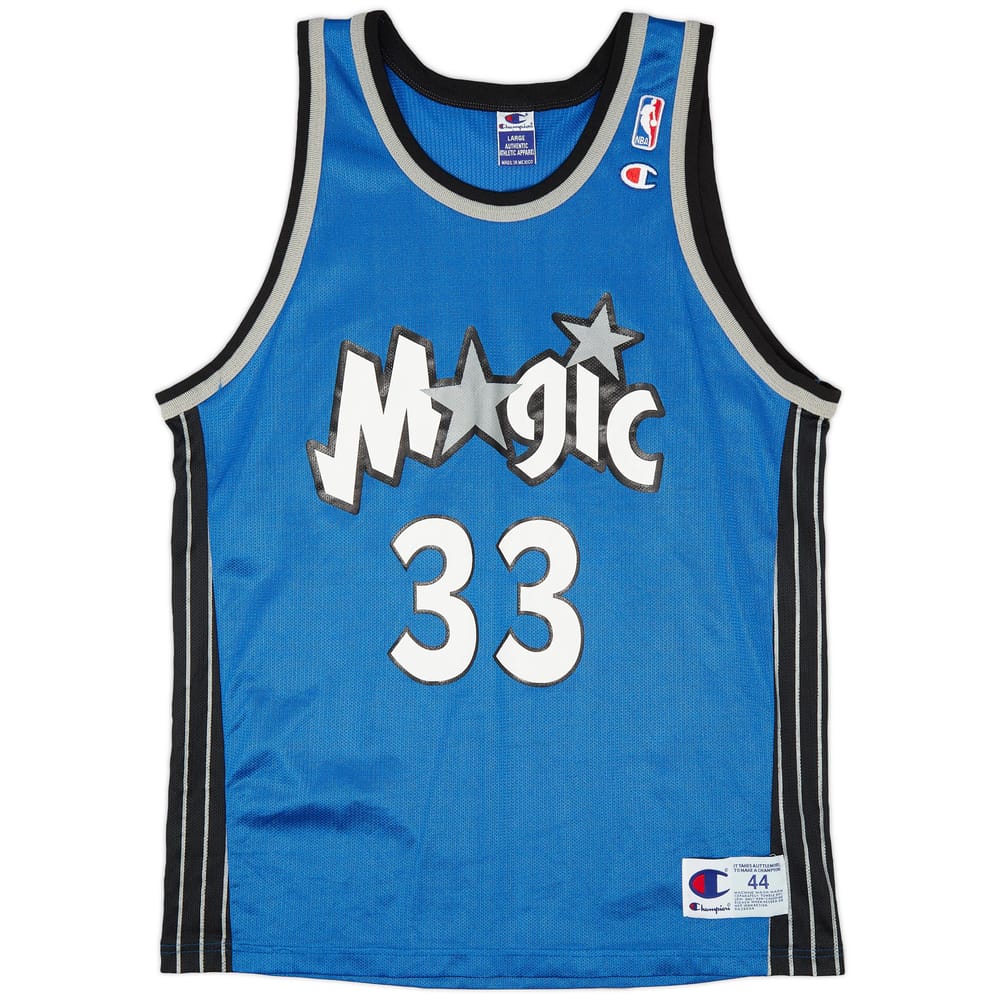 2000-02 Orlando Magic Hill #33 Champion Away Jersey (Very Good) L