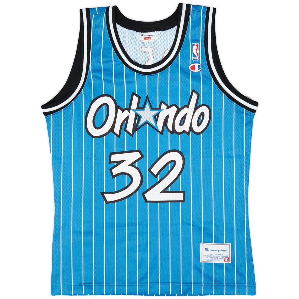 1994-96 Orlando Magic O'Neal #32 Champion Away Jersey (Very Good) S