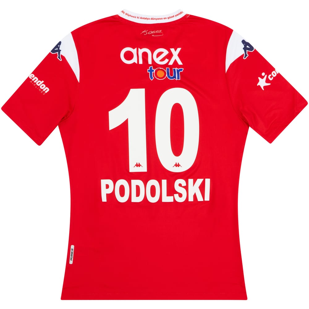 2020-21 Antalyaspor Fourth Shirt Podolski #10 - NEW
