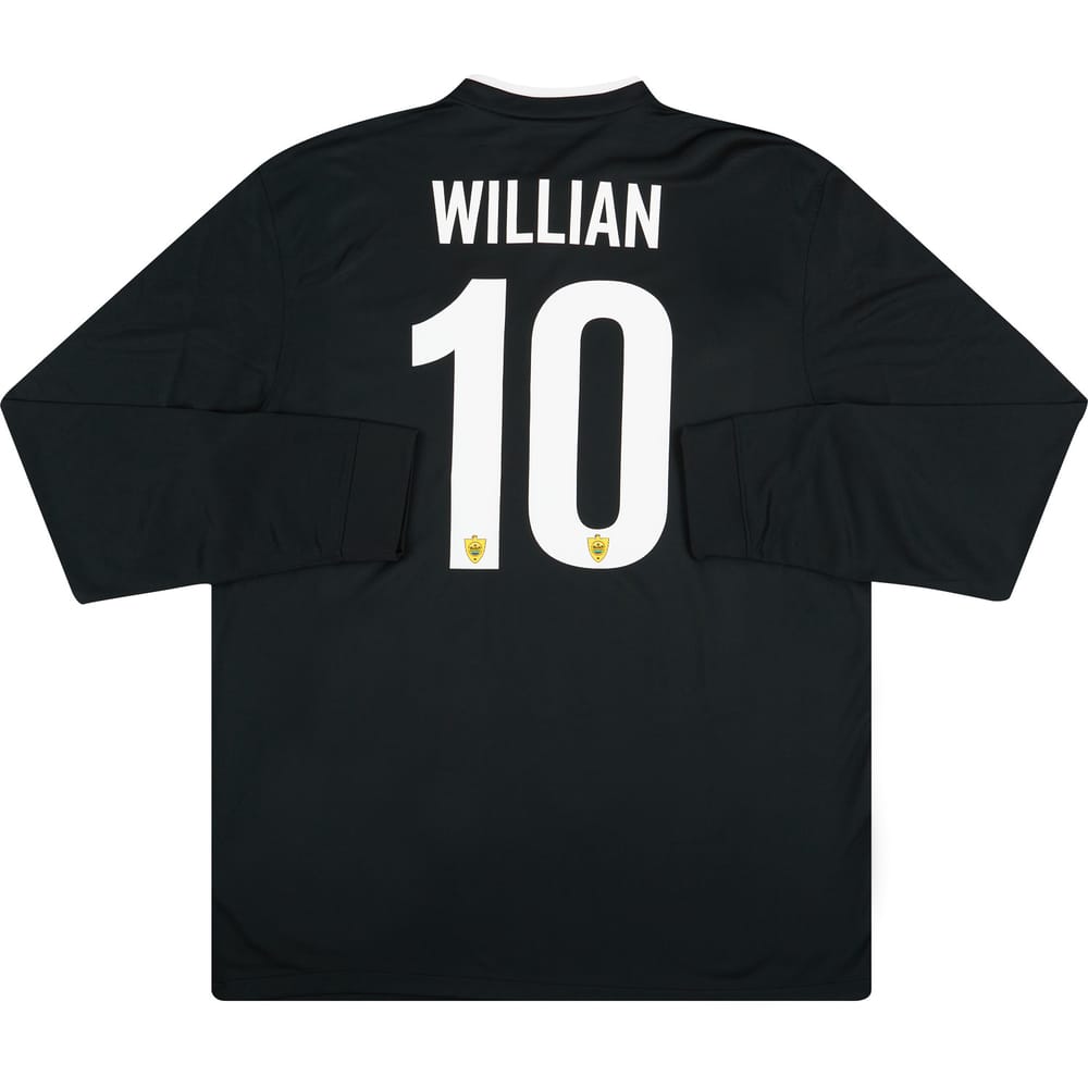 2013-14 Anzhi Makhachkala Away L/S Shirt Willian #10 XL