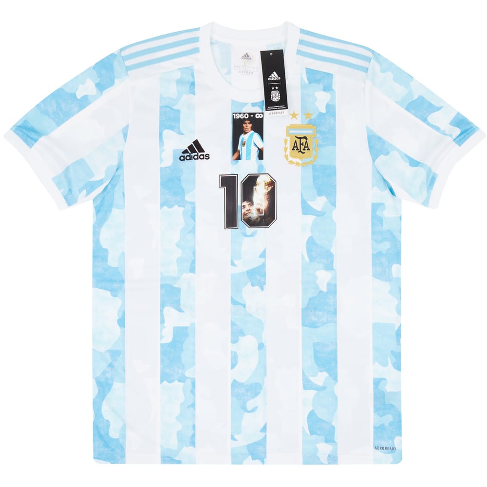 2020-22 Argentina Special Edition Home Shirt Maradona #10 - NEW