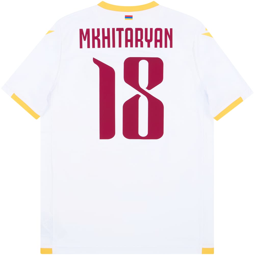 2020-21 Armenia Third Shirt Mkhitaryan #18