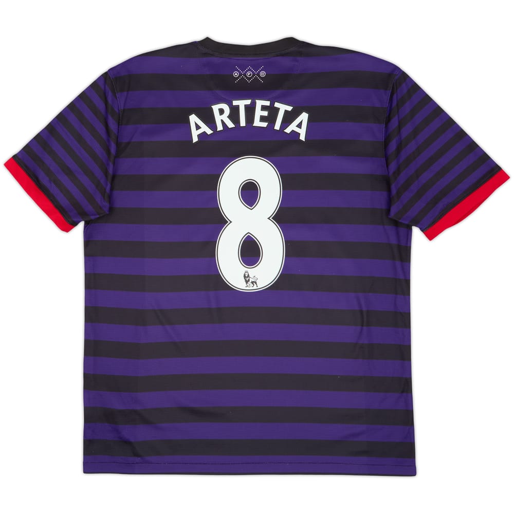 2012-13 Arsenal Away Shirt Arteta #8