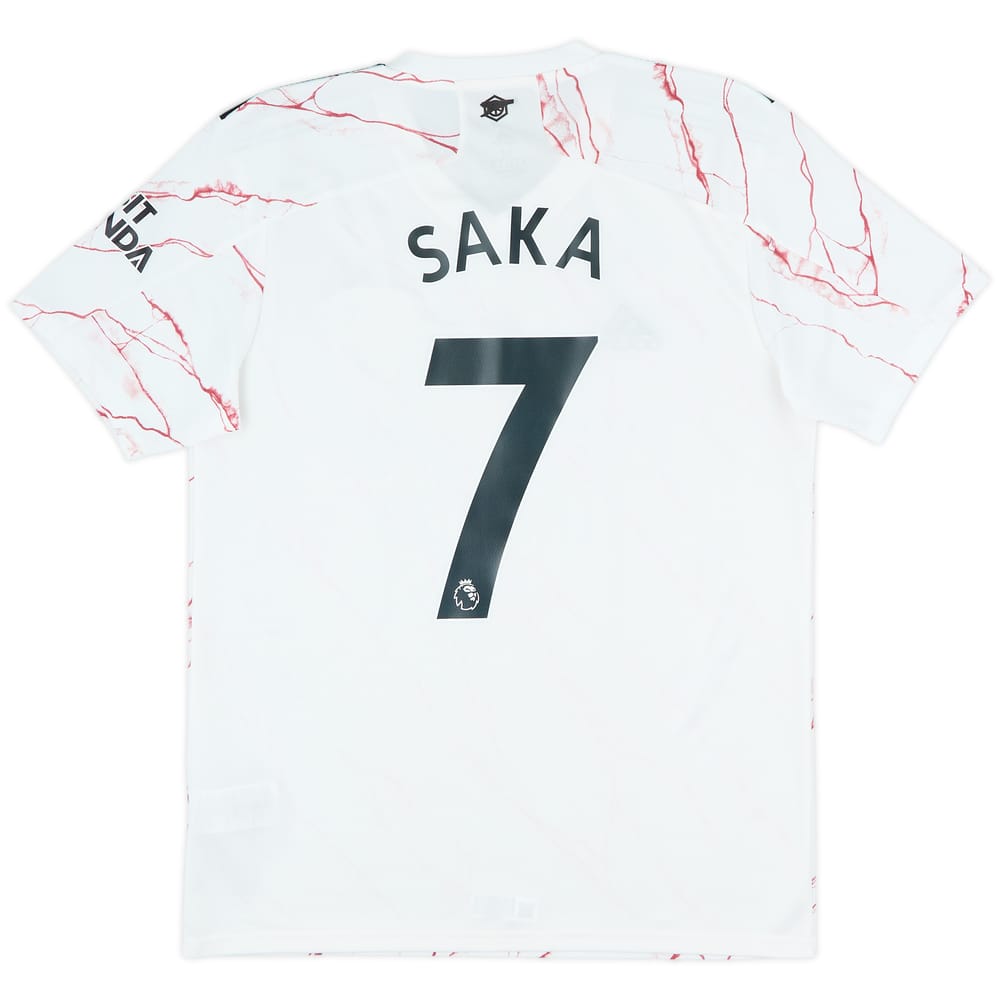 2020-21 Arsenal Visitante Camiseta Saka #7 - 6/10 - (S)