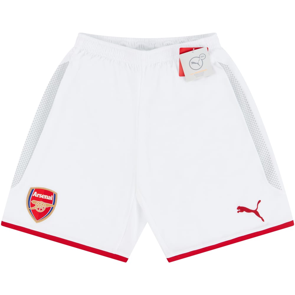 2017-18 Arsenal Home Shorts - NEW