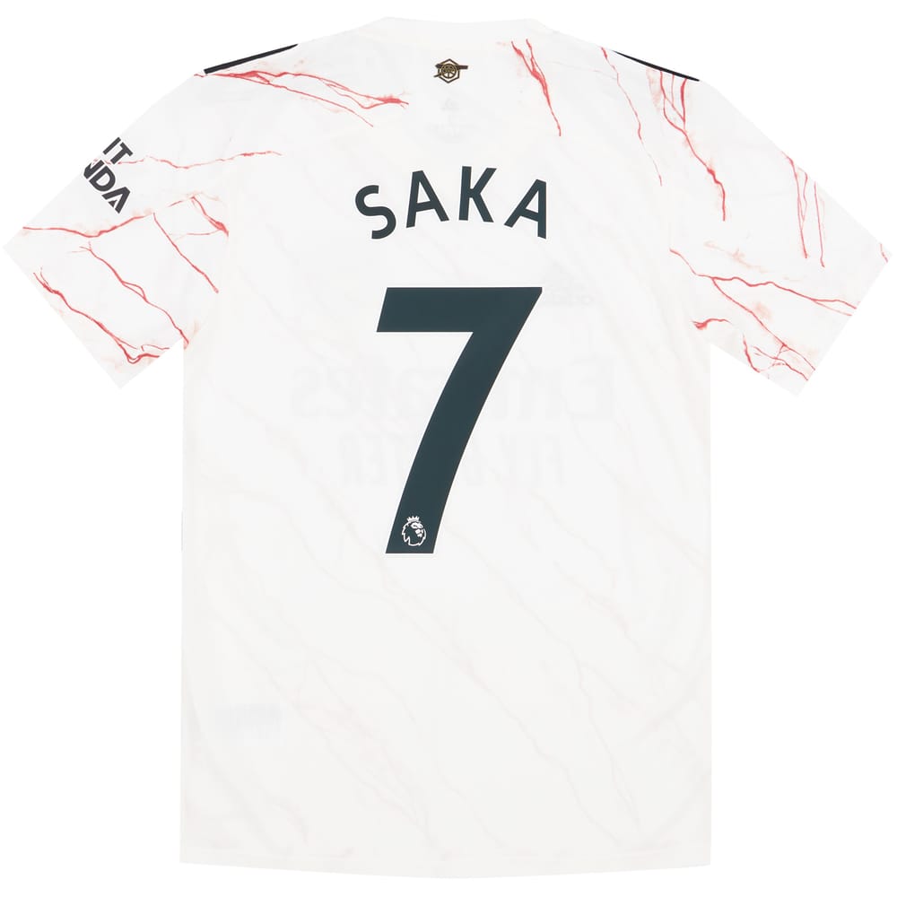 2020-21 Arsenal Away Shirt Saka #7 - NEW
