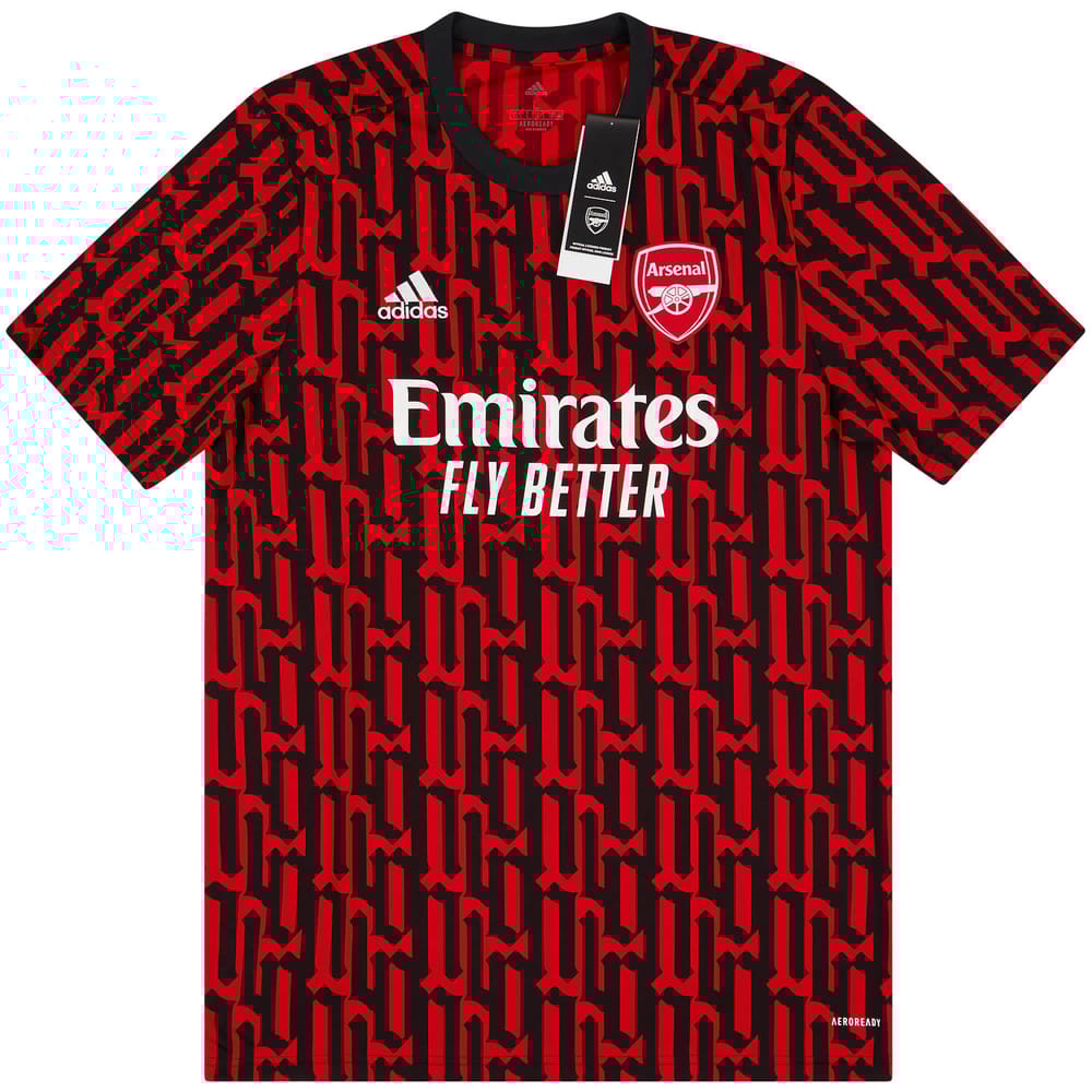 2020-21 Arsenal adidas Pre-Match Training Shirt - NEW