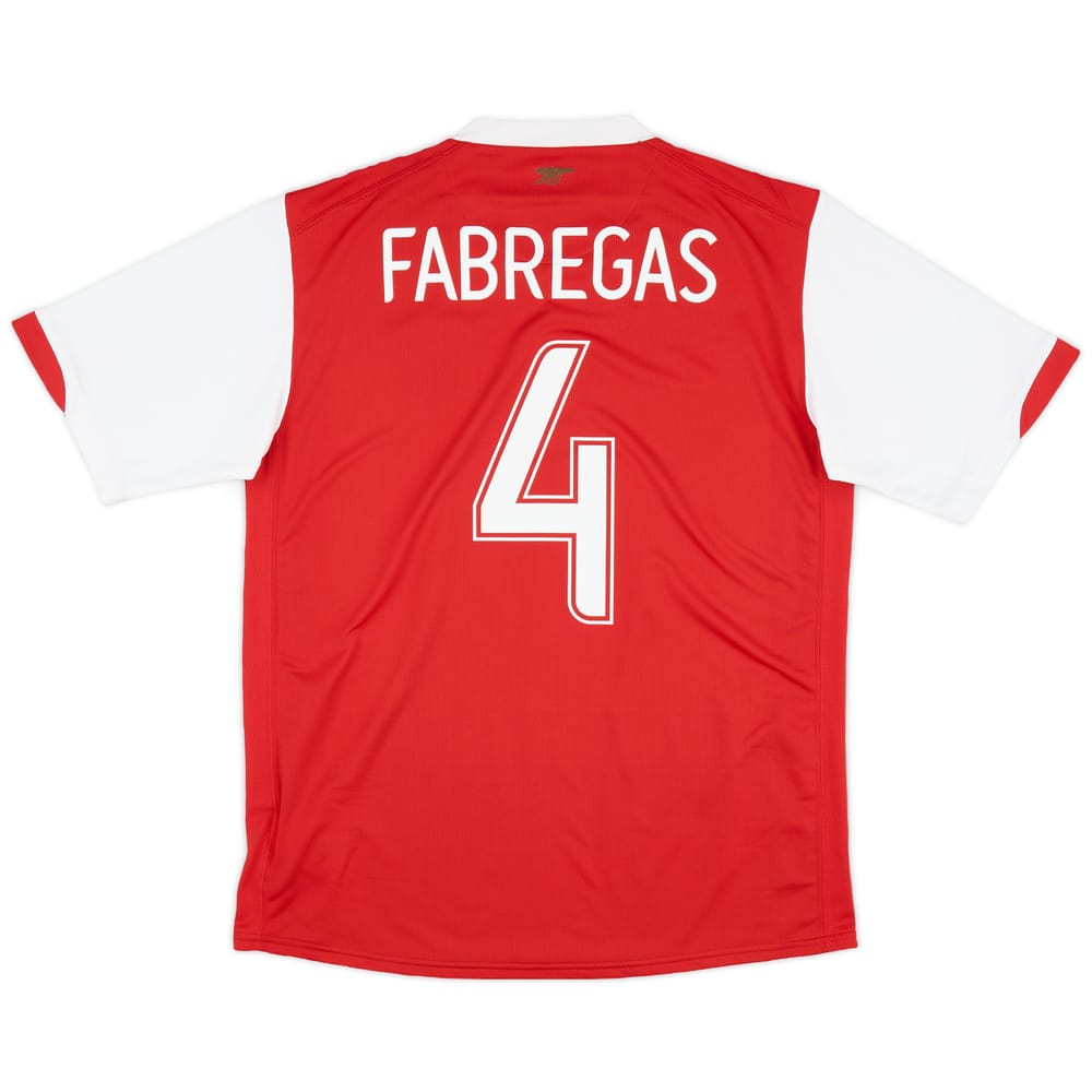 2006-08 Arsenal Home Shirt Fabregas #4 - 6/10 - (S)