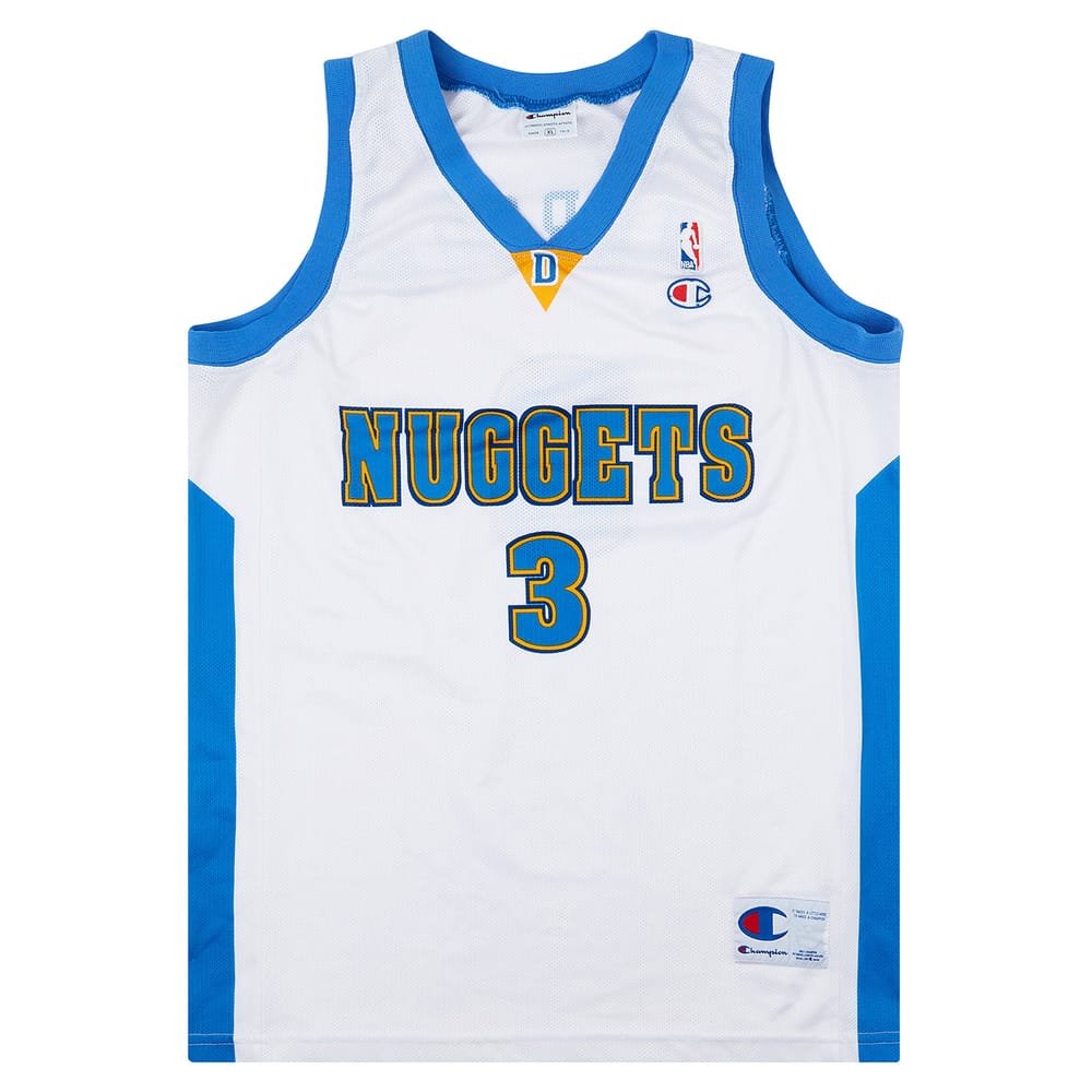 2006-08 Denver Nuggets Iverson #3 Champion Home Jersey (Excellent) XL