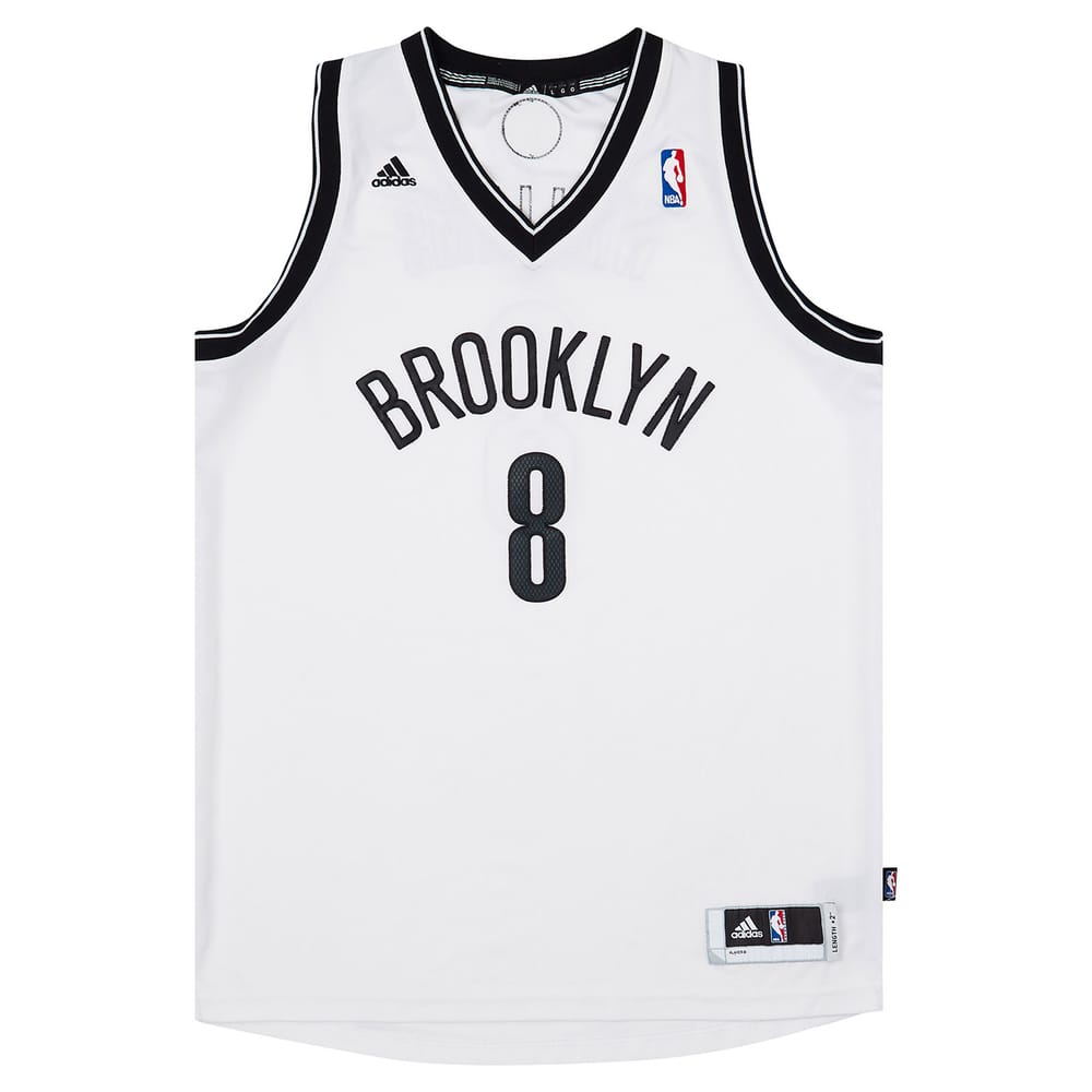 2012-14 Brooklyn Nets Williams #8 adidas Swingman Home Jersey (Excellent) L
