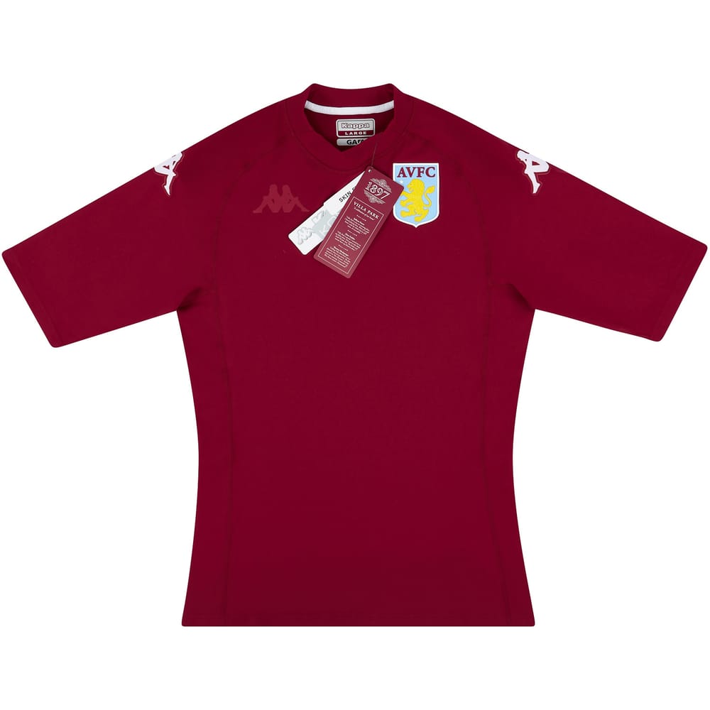 2019-20 Aston Villa Kappa Kombat XX Home Shirt - NEW