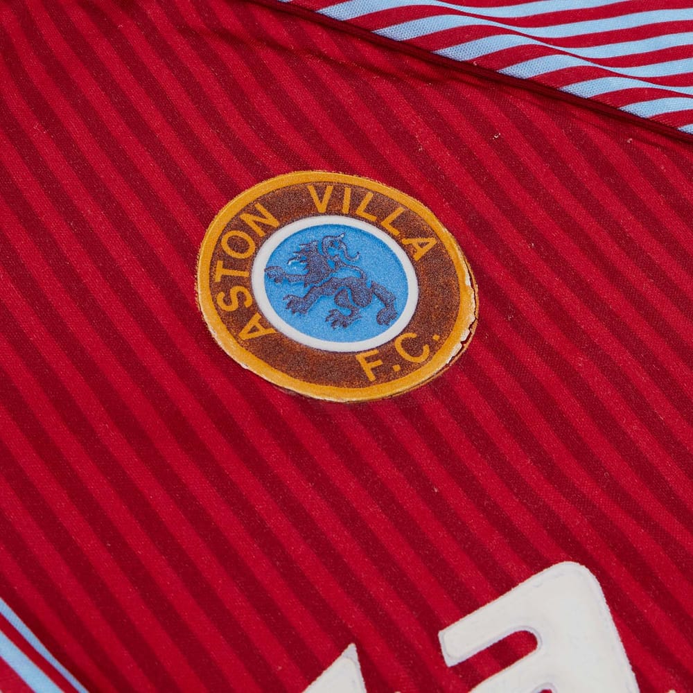 1987-89 Aston Villa Home L/S Shirt - 6/10 - (XL)