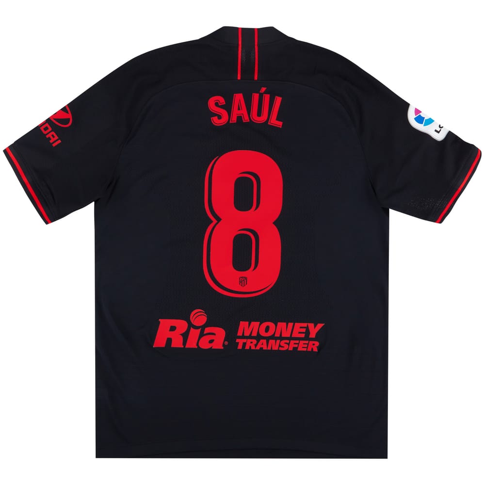 2019-20 Atletico Madrid Player Issue Vaporknit Domestic Away Shirt Saúl #8