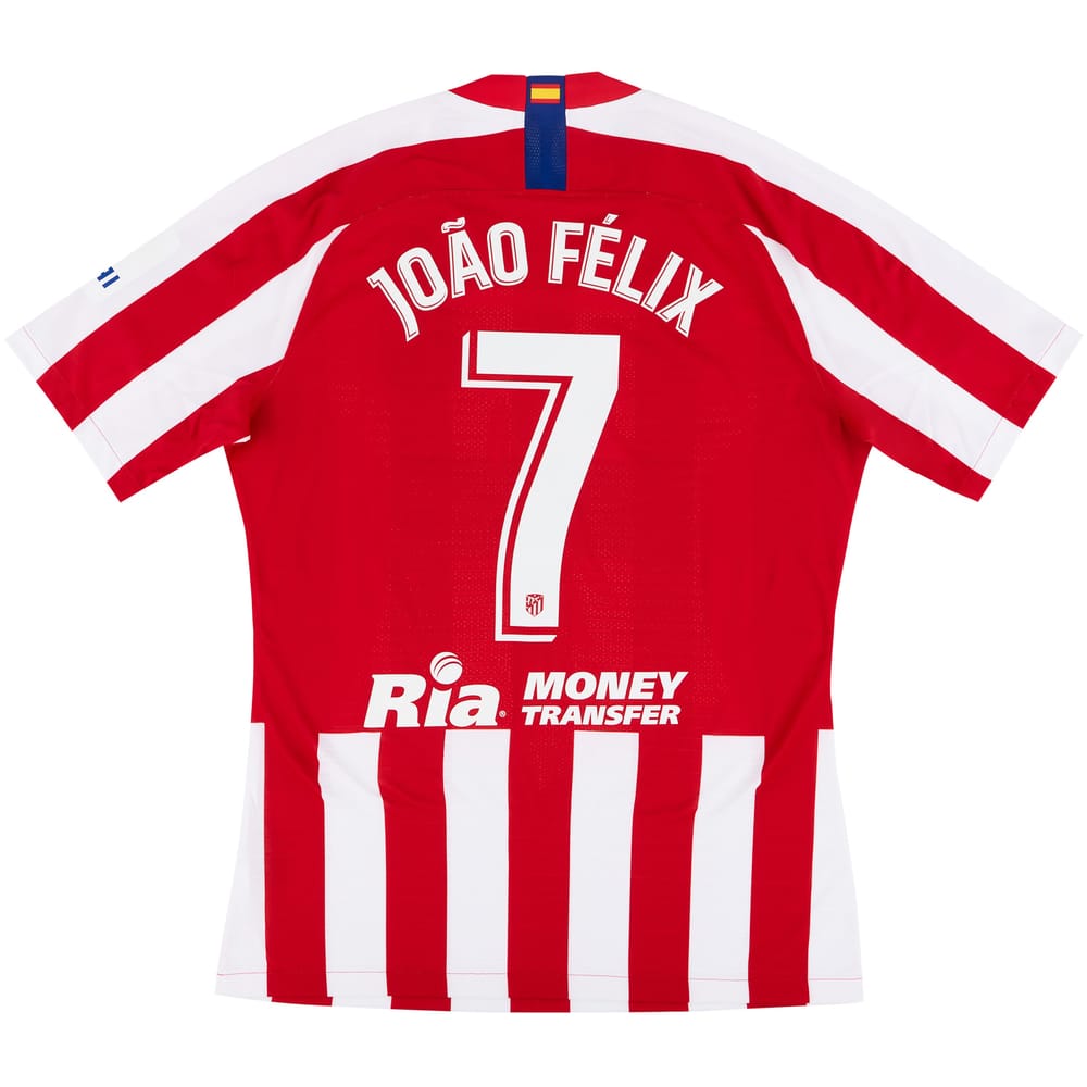 2019-20 Atletico Madrid Player Issue Vaporknit Domestic Home Shirt João Félix #7