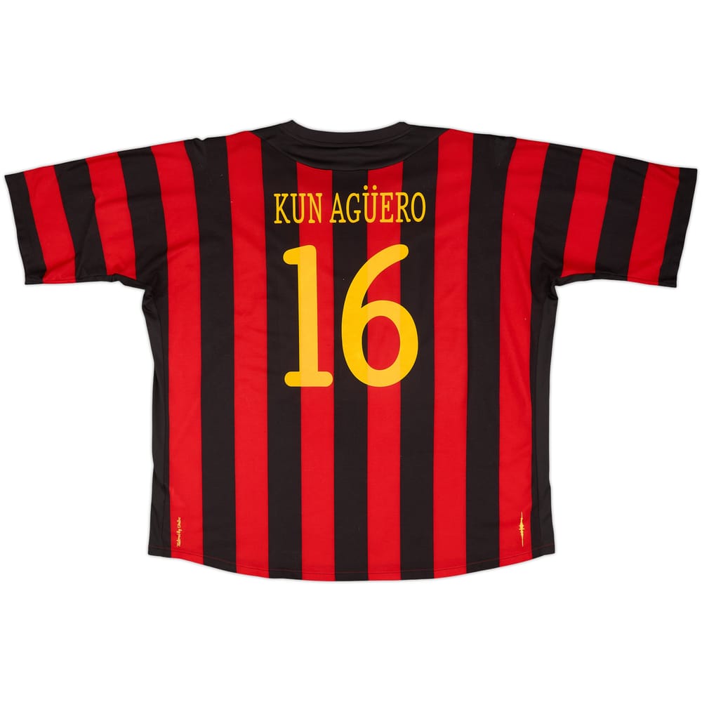 2011-12 Manchester City Away Shirt Kun Aguero #16 - 6/10 - (3XL)