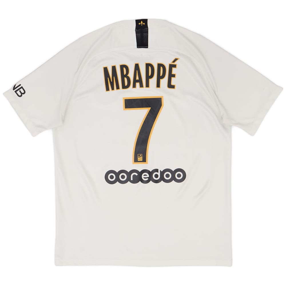 2018-19 Paris Saint-Germain Away Shirt Mbappe #7 - 8/10 - (L)