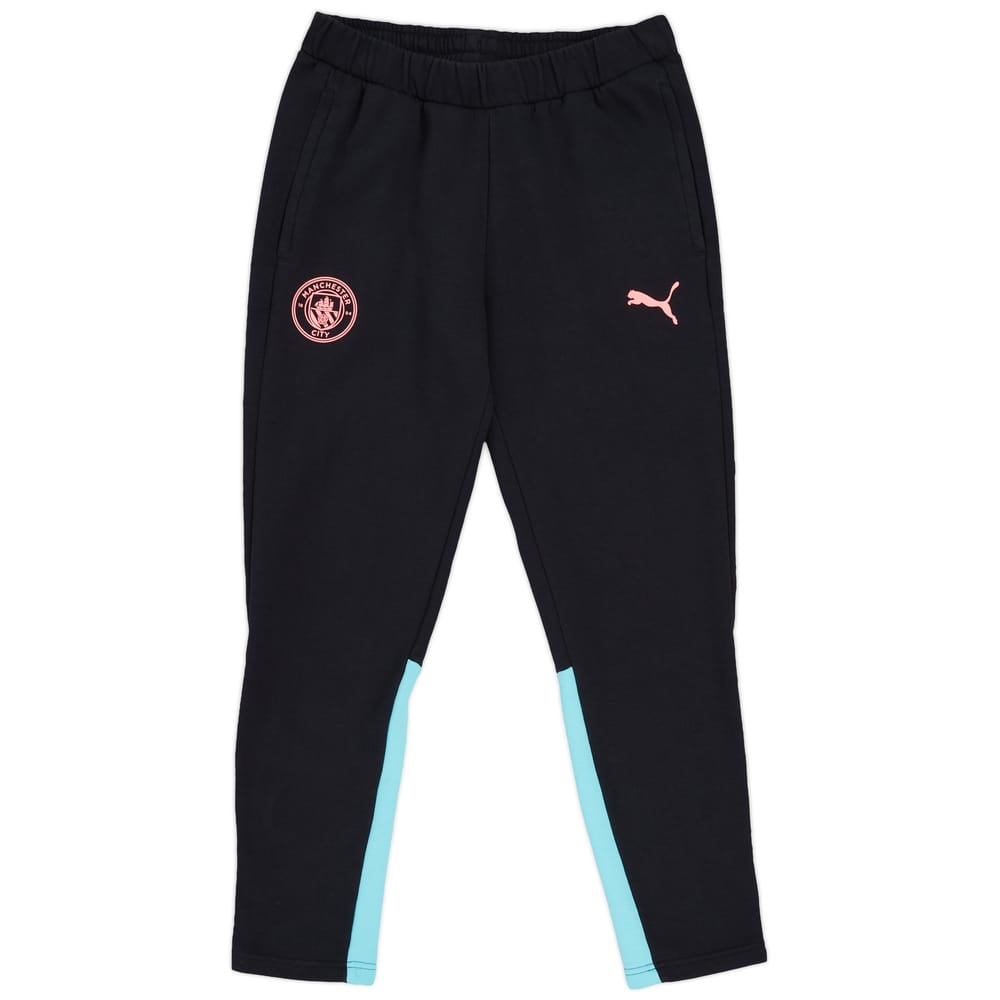 2023-24 Manchester City Puma Sweat Pants/Bottoms - As New - (M)
