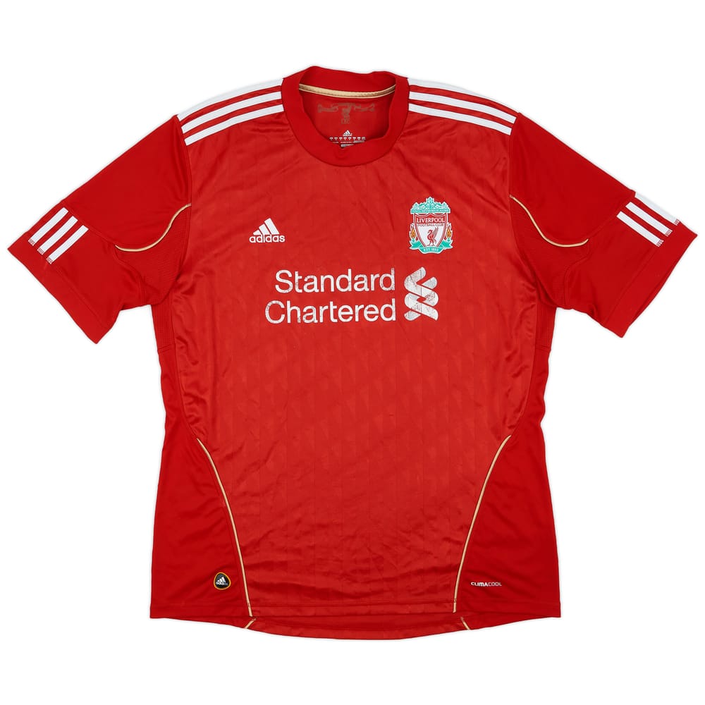 2010-12 Liverpool Home Shirt - 4/10 - (XL)